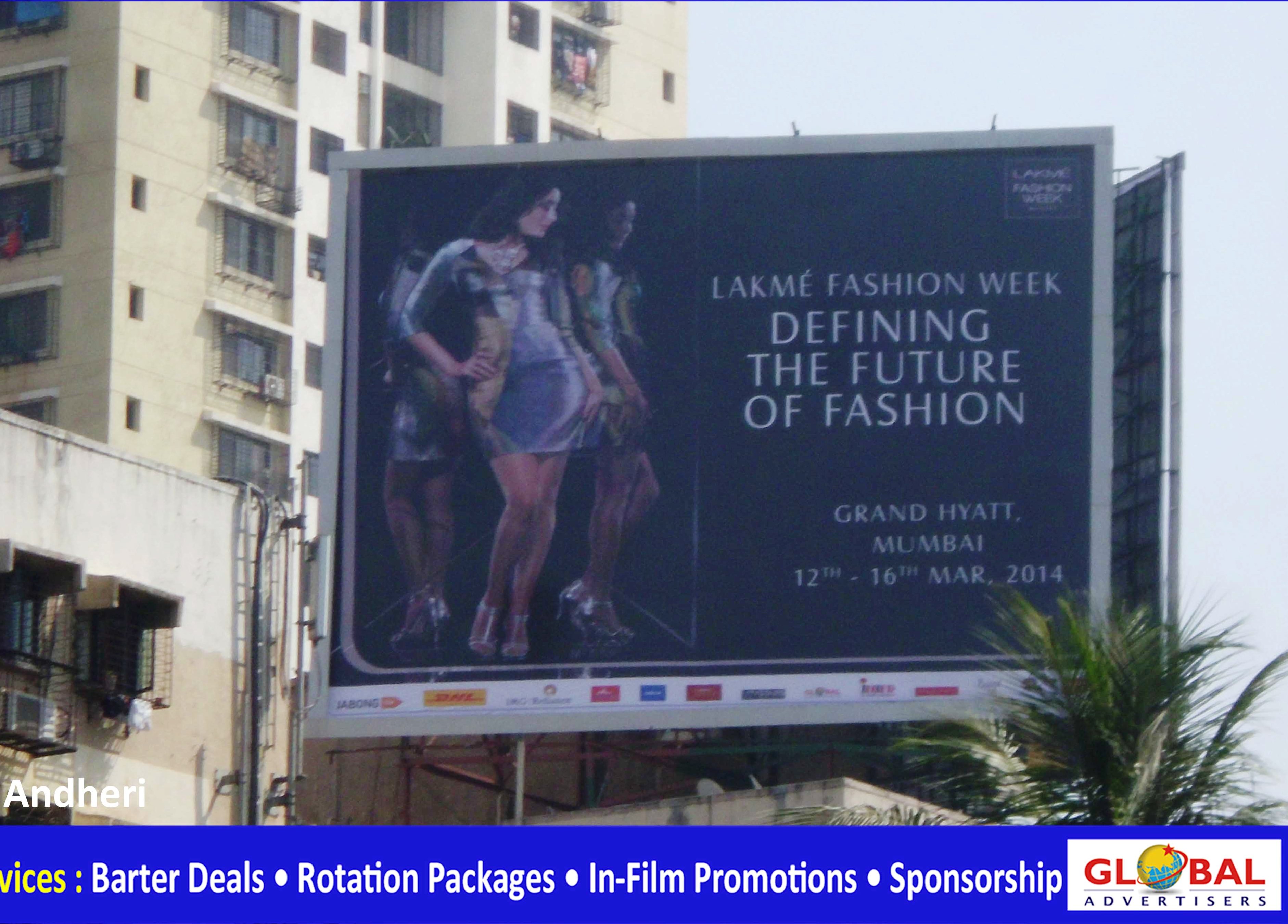 LakmÃ© Fashion Week once again favours Global Advertisers for outdoor promotion